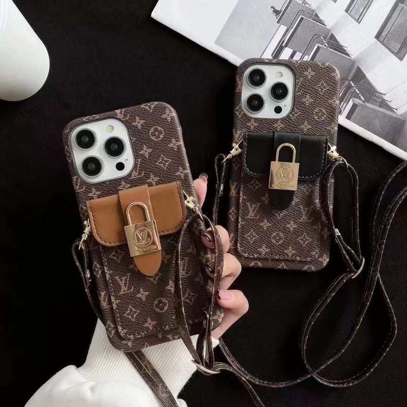 Lv Louis Vuitton iphone 18 pro max card holder case embossed case - card slot with wrist strap view 3 Lv Louis Vuitton iphone 18 pro max card holder case embossed case - card slot with wrist strap view 3