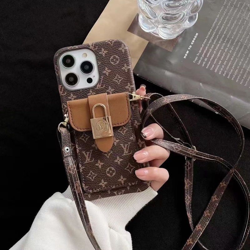 Lv Louis Vuitton iphone 18 pro max card holder case embossed case - card slot with wrist strap view 5 Lv Louis Vuitton iphone 18 pro max card holder case embossed case - card slot with wrist strap view 5